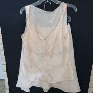 A linen/silk blend 2 piece Skirt Set (Med/Lrg)